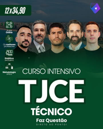 TRIBUNAL de JUSTIÇA do CEARÁ - TÉCNICO (PRÉ-EDITAL)